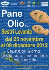 Sestri Levante “Pane Olio e…” Sagra dell’olio extravergine di oliva