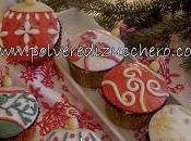 Cupcake Natale: palle Natale