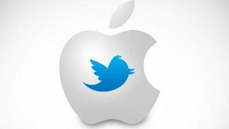 Apple e Twitter ? Idee confuse della mela morsicata