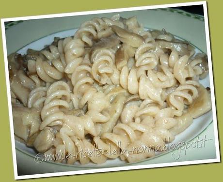 Fusilli di farro con funghi pleurotus (8)