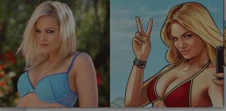 Grand Theft Auto V, ecco la modella di alcuni artwork del gioco: si chiama Shelby Welinder