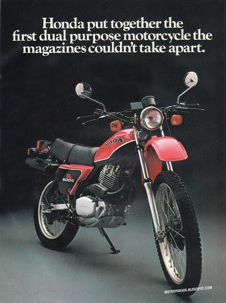 Vintage Brochures: Honda XL 500 S 1981 (Usa)