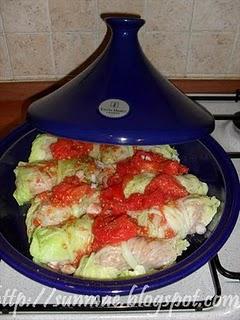 Tajine di verza ripiena