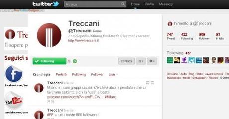 Come utilizzare bene i social network: il caso Treccani