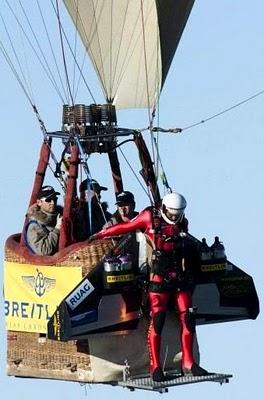 Doppio giro della morte  per Jetman