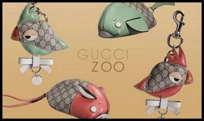 Natale 2010: collezione portachiavi Gucci ZOO