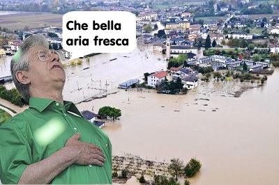 Veneto, l'acqua e l’aria fresca di Bossi