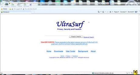 La censura ti censura? Aggirala con UltraSurf