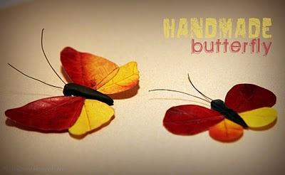 Handmade butterfly