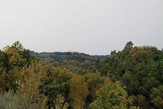 in Campagna, il temporale