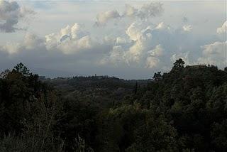 in Campagna, il temporale