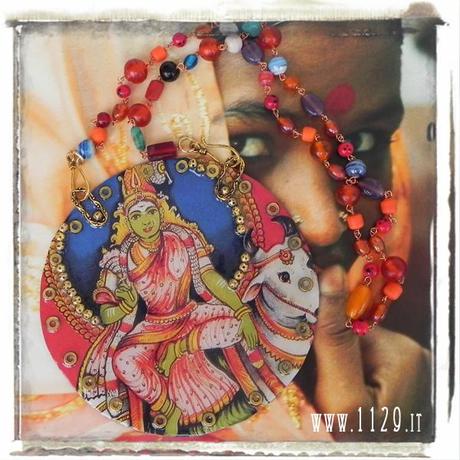 LLBOLL-art-collana-shiva-paper-altered bollywood-necklace
