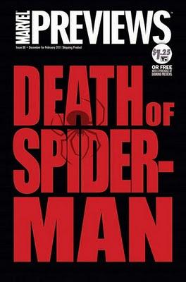 DEATH OF SPIDER-MAN: L'UOMO RAGNO MORIRA' A FEBBRAIO?