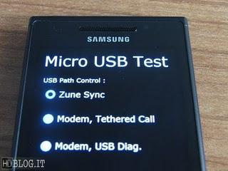 Attivare il tethering USB su Samsung Omnia 7