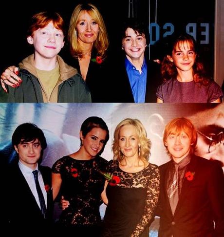 Emma Watson, Daniel Radcliffe e Rupert Grint