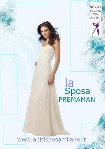 Abiti sposa PREMAMAN milano novias