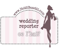 E TU CE L'HAI LA WEDDING REPORTER ?