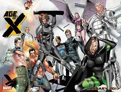 MARVEL AGE OF X: IL CAST AL COMPLETO