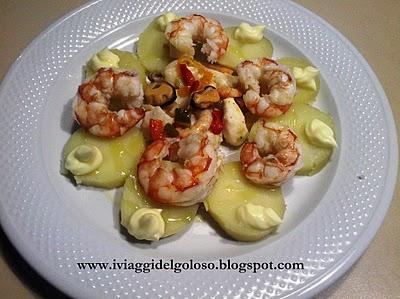 ANTIPASTO TIEPIDO DI PESCE