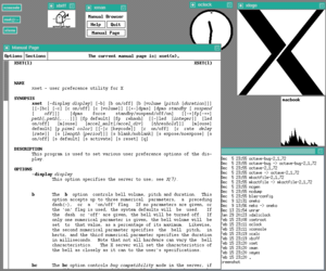 X11 è di fatto il gestore grafico standard per tutti i sistemi Unix.
