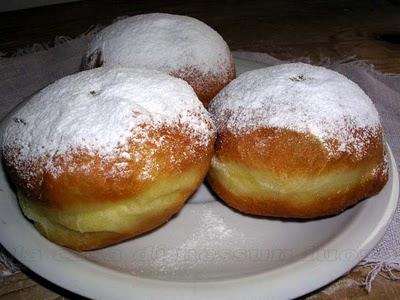 Krapfen fritelle di mele.