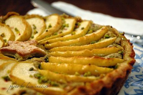 Crostata di fagioli del lago e pistacchi