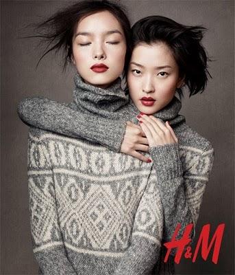 H&M; holiday campaign - Crazy about RED !