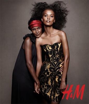 H&M; holiday campaign - Crazy about RED !