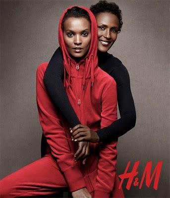 H&M; holiday campaign - Crazy about RED !