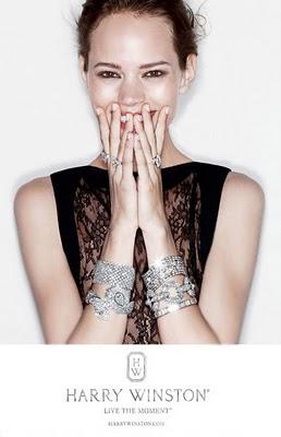 AD Campaign: Freja Beha for Harry Winston