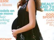Miranda Kerr incinta vestita Vogue Australia Gennaio 2011