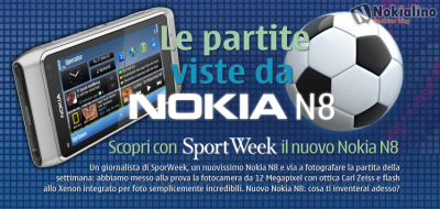 InProject presenta: Le partite viste da Nokia N8