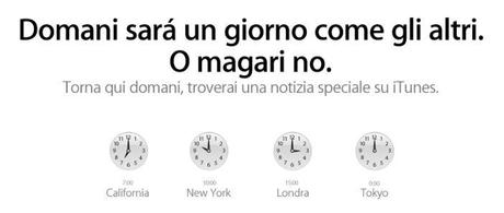 iTunes - Domani sarà un giorno come un altro. O magari no.