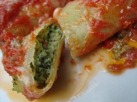 Cannelloni ricotta e spinaci