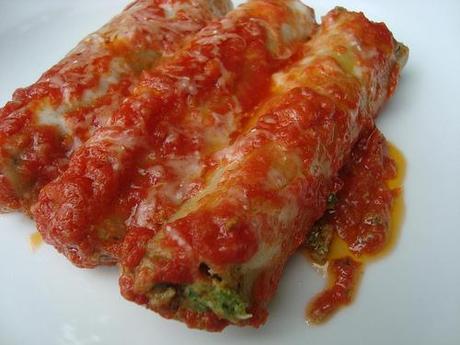 Cannelloni ricotta e spinaci