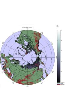 Informazioni aggiornate sulla copertura nevosa grazie ai satelliti