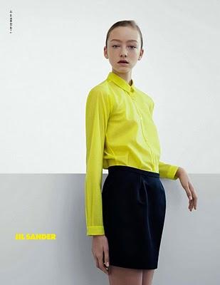 JIL SANDER : A Touch of Fluo !!