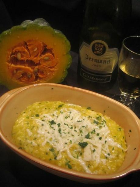 RISOTTO CON LA ZUCCA E IL PROVOLONE di Dolcipensieri