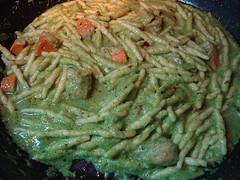 Trofie alla crema di broccoli e capesante