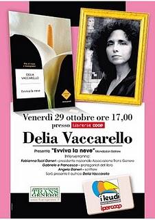 Da Bookout (fiera nazionale del libro LGBTQ)  la presentazione del libro: Evviva la neve. La metamorfosi  transessuale/transgender raccontata dalla Scrittrice Delia Vaccarello.