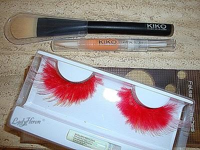 Review prodotti Kiko novembre + false lashes make up ^-^