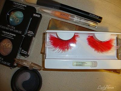 Review prodotti Kiko novembre + false lashes make up ^-^