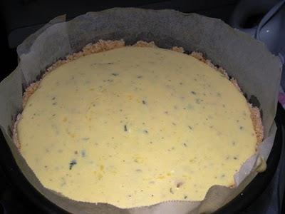 Cheese cake salato al limone