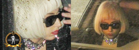 Candids: Lady GaGa a Zurigo (14/11/2010)