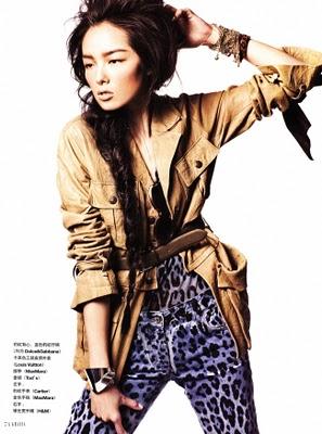 Fei Fei Sun in Dolce & Gabbana su Grazia Cina