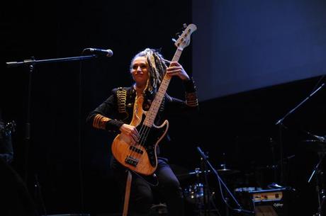 NAIF HERIN SUL PALCO INSIEME A PAOLA TURCI