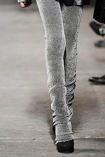 Alexander Wang Leg Warmers D.I.Y.