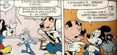 Topolino sfotte Berlusconi in un comics?