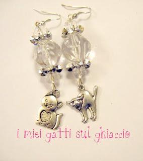 gioiellino della sera...ice earrings