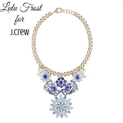 ACCESSORI | J.Crew sceglie Lulu Frost per la sua collezione di bijoux Holiday 2012